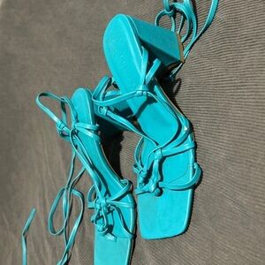 Elegant Blue Women's Sandals